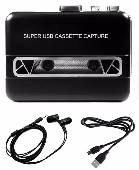 Walkman vintage avec cassette